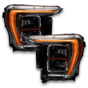 Ford F-150 Headlight DRL Upgrade Kit - ORACLE Lighting - ColorSHIFT with BC1 Controller - RGB+W - `21-`22